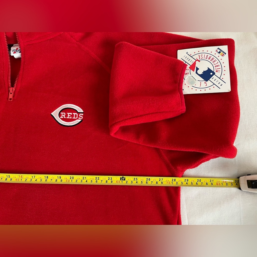 NWT Genuine Licensed MLB Cincinnati Reds Fleece - Picture 6 of 8